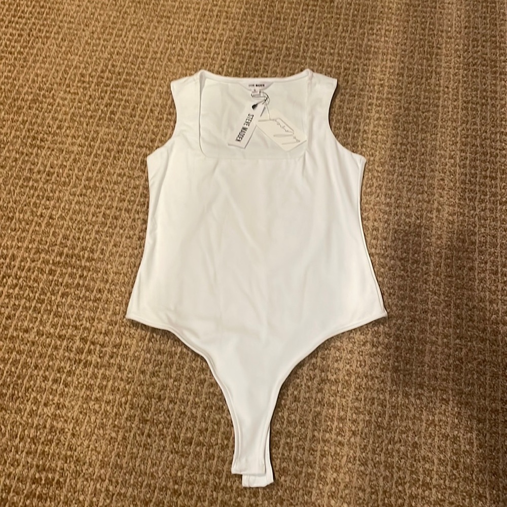 Steve Madden - Blake Bodysuit in White - size SMALL.
